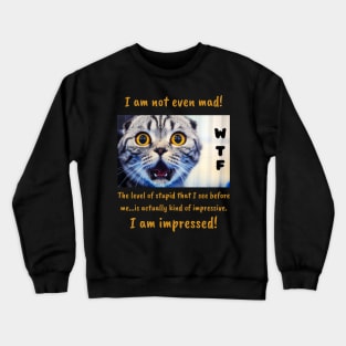 Cat Crewneck Sweatshirt